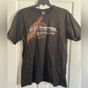 Harley Davidson Splatter T Shirt